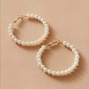 Pearl Hoops